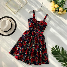 Load image into Gallery viewer, Boho Vintage Mini Dress