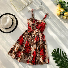 Load image into Gallery viewer, Boho Vintage Mini Dress