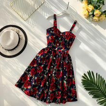 Load image into Gallery viewer, Boho Vintage Mini Dress