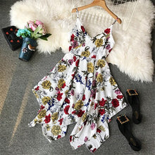 Load image into Gallery viewer, Boho V Neck Midi Dress