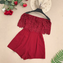 Load image into Gallery viewer, Lace Patchwork Jumpsuit
