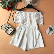 Load image into Gallery viewer, Lace Patchwork Jumpsuit