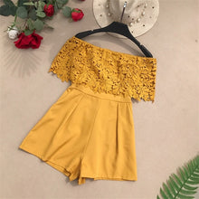 Load image into Gallery viewer, Lace Patchwork Jumpsuit