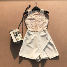 Load image into Gallery viewer, Lace Patchwork Jumpsuit