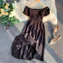 Load image into Gallery viewer, Fashion Off Shoulder Midi Long Dress