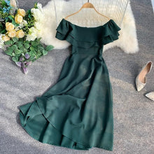 Load image into Gallery viewer, Fashion Off Shoulder Midi Long Dress