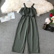 Load image into Gallery viewer, Boho Striped Print Jumpsuit