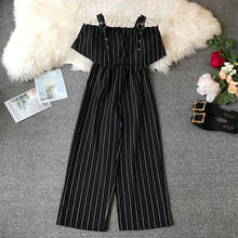 Load image into Gallery viewer, Boho Striped Print Jumpsuit