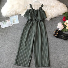 Load image into Gallery viewer, Boho Striped Print Jumpsuit