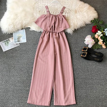 Load image into Gallery viewer, Boho Striped Print Jumpsuit