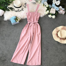 Load image into Gallery viewer, Ankle-Length Pant Chiffon Jumpsuit