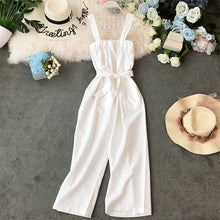 Load image into Gallery viewer, Ankle-Length Pant Chiffon Jumpsuit