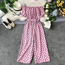 Load image into Gallery viewer, Boho Vintage Full Length Jumpsuit