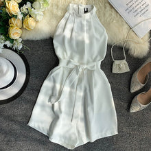 Load image into Gallery viewer, Blue Short Jumpsuit