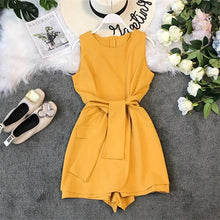 Load image into Gallery viewer, Green Short Jumpsuit