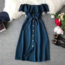 Load image into Gallery viewer, Bohemian Midi Long Dress