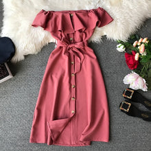 Load image into Gallery viewer, Bohemian Midi Long Dress