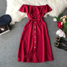 Load image into Gallery viewer, Bohemian Midi Long Dress